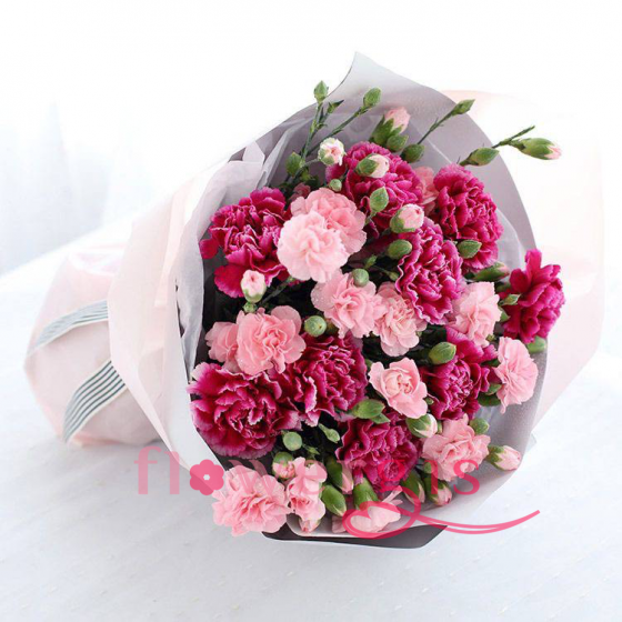 Букет из гвоздик